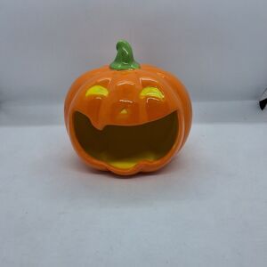 Target Bullseyes Playground Small Pumpkin Open Mouth Sponge Holder Candy dish